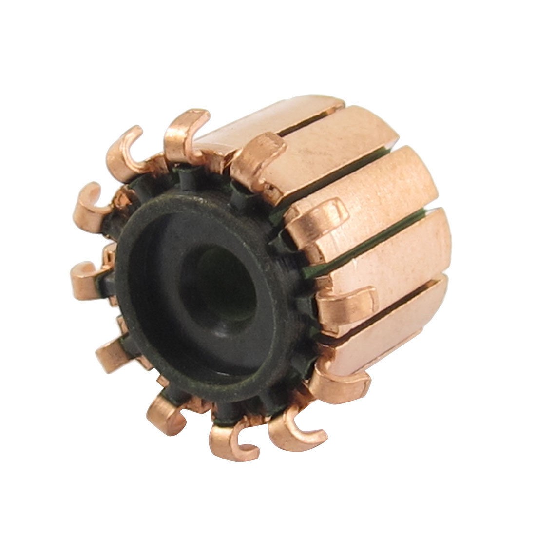 3.175mm x 12mm x 10.3mm 12P Copper Bars Alternator Electric Motor Commutator