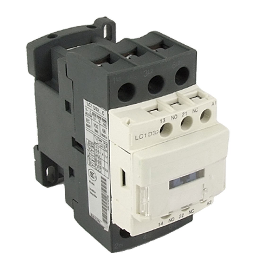 LC1D32M7C 690V Ui 6KV Uimp NO NC 3 Poles AC Contactor 220V 50/60Hz 32A