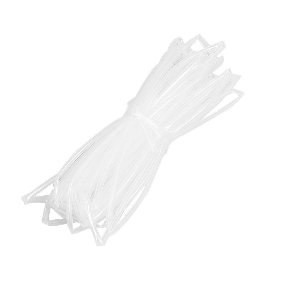 3mm Diameter Clear Polyolefin Heat Shrinking Tube 10M 32.8ft
