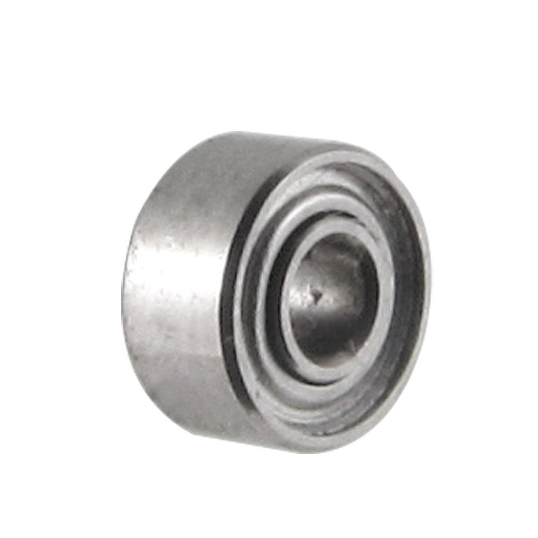 Silver Tone Metal Sealed Deep Groove Radial Ball Bearing 1.5mm x 4mm x 2mm