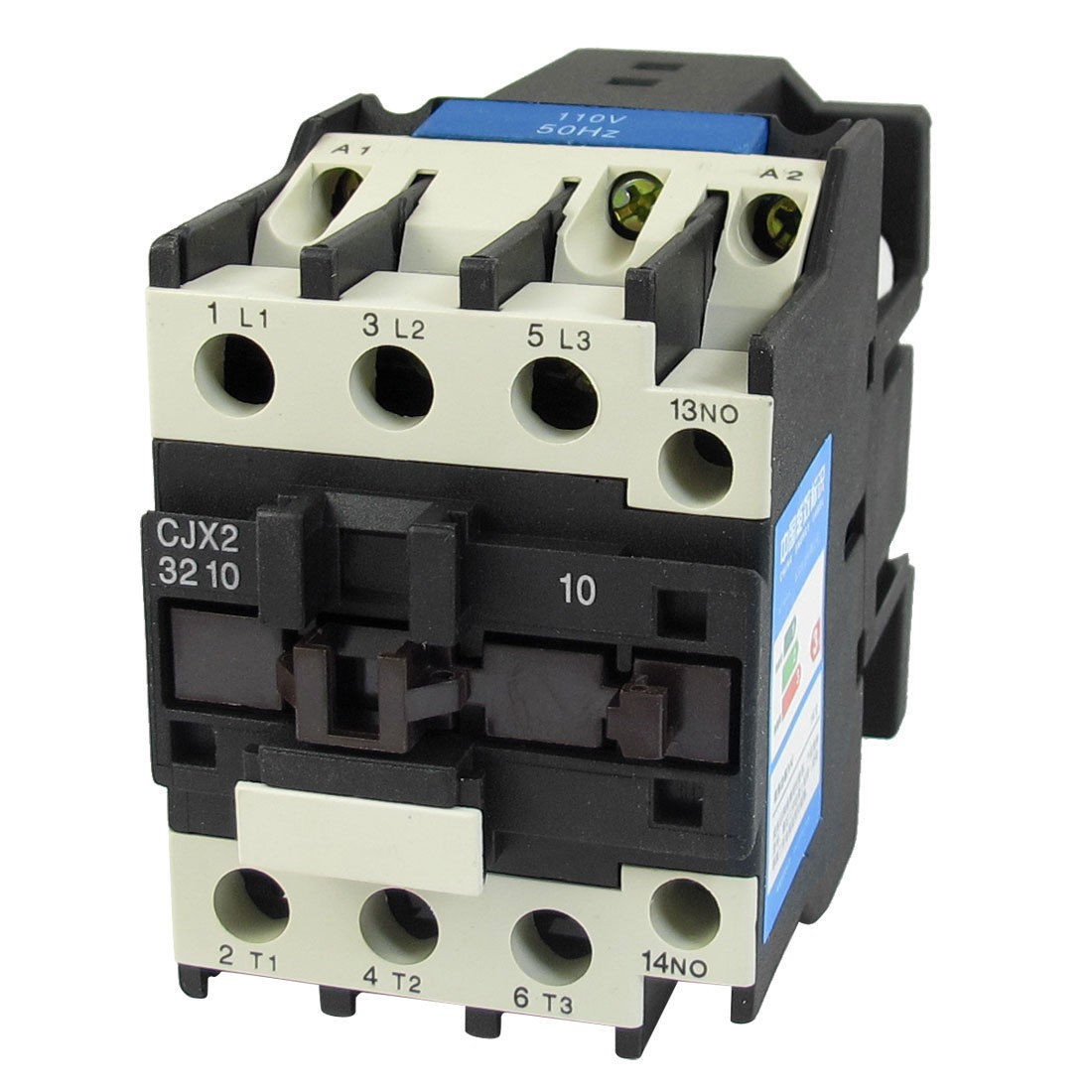 110V Coil Motor Controler AC Contactor 3 Pole NO N/O 660V 15KW CJX2-3210