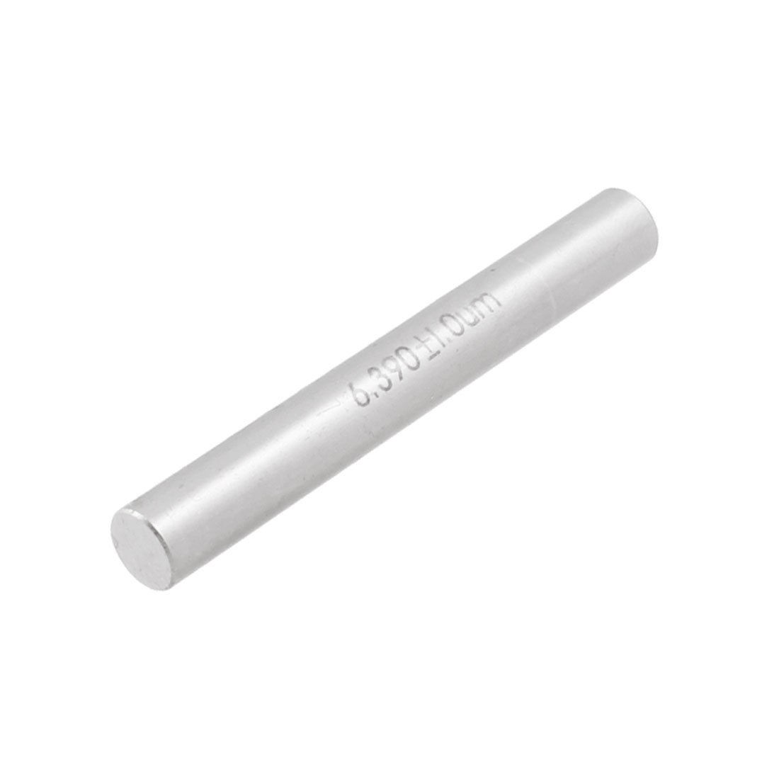 6.39mm Dia Tungsten Carbide Cylinder Pin Gage Gauge 50mm Long