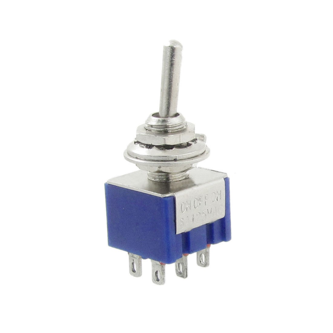 10 Pcs AC 125V 6A Amps ON/OFF/ON 3 Position 6 Terminals DPDT Toggle Switch