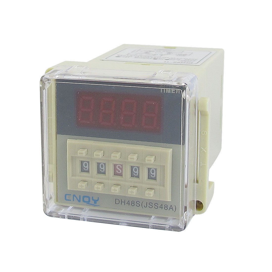 DH48S-11 LCD Display Time Timer Delay Relay 11-Pin DPDT 0.01S-9999H AC/DC12V
