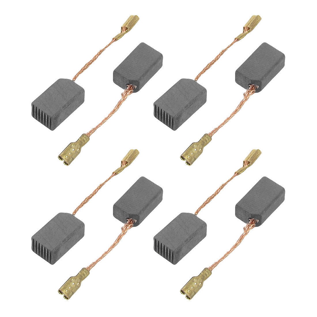 10 Pairs Electric Motor Repair Part Carbon Brush 15 x 8 x 5mm