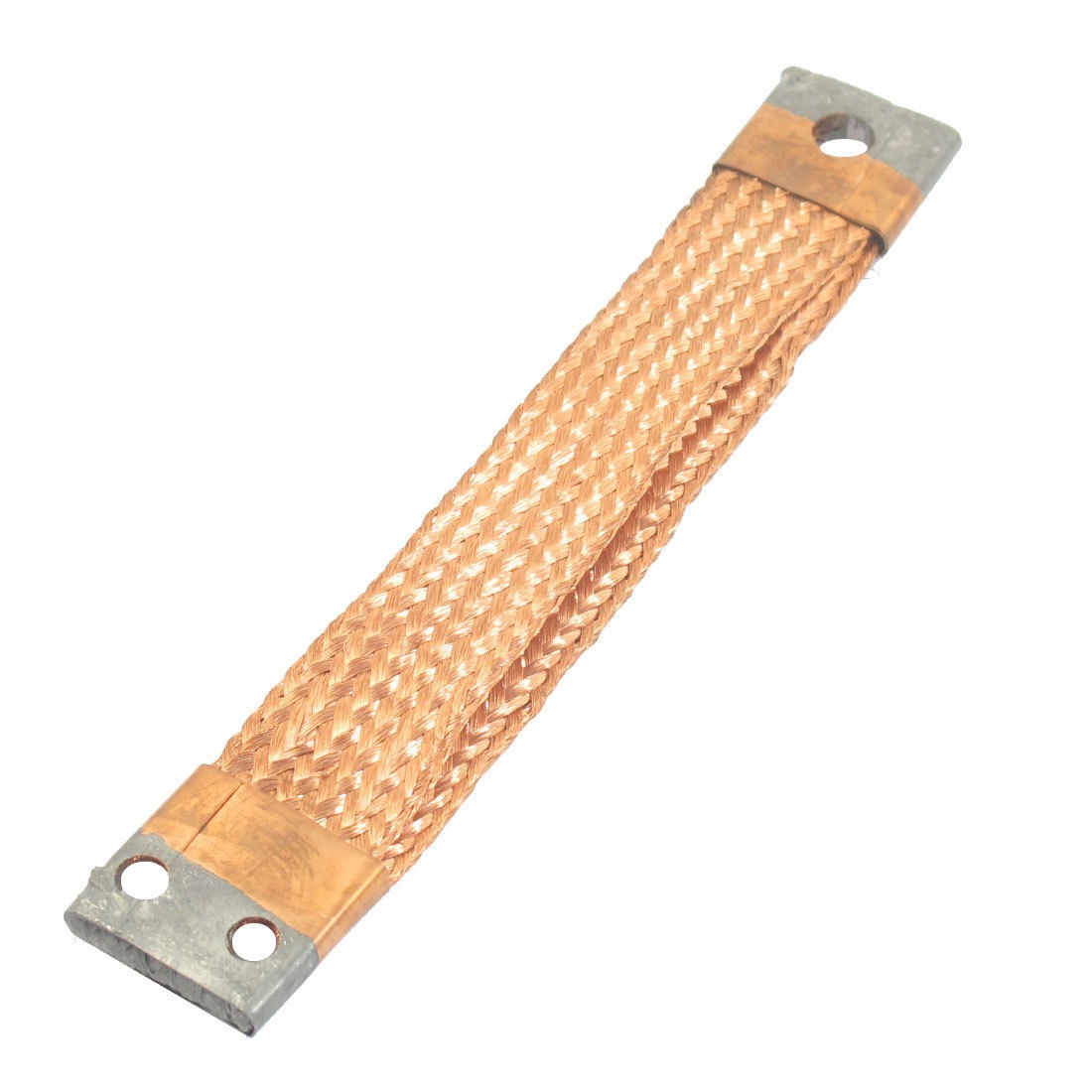 24cm Length 600A Conductor Flat Copper Braided Wire Protecter