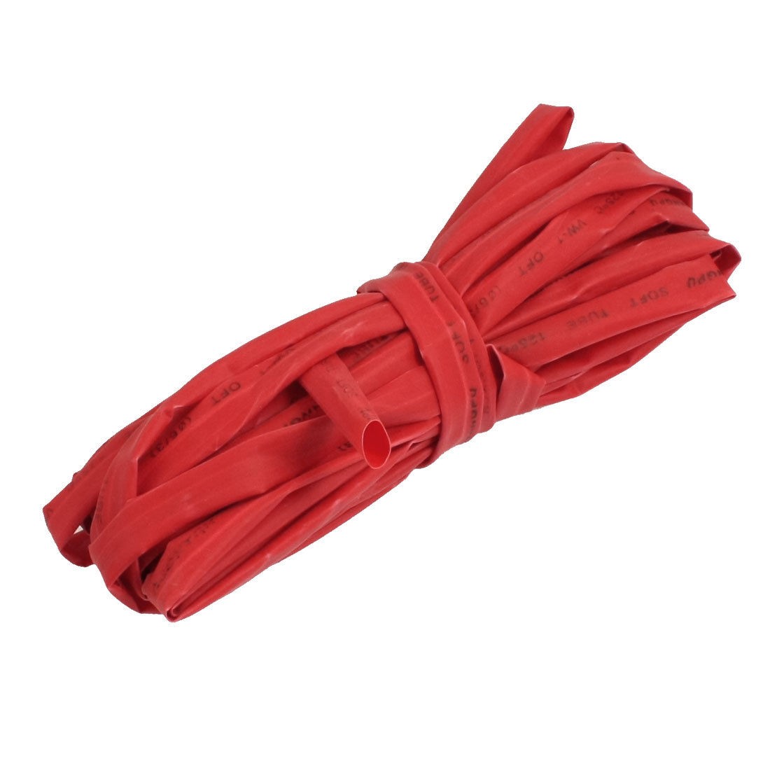 6mm Dia Ratio 2:1 Heat Shrinkable Tube Shrink Tubing 5M Red