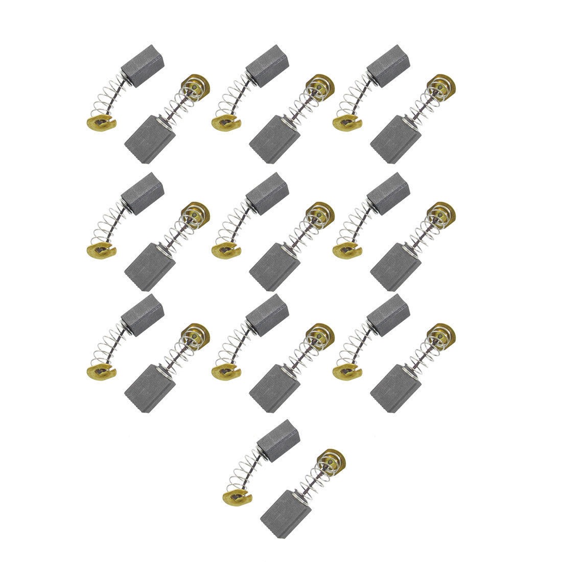 20 Pcs Spring 31/64" x 5/14" x 15/64" CB411 Carbon Brushes for Makita Motor