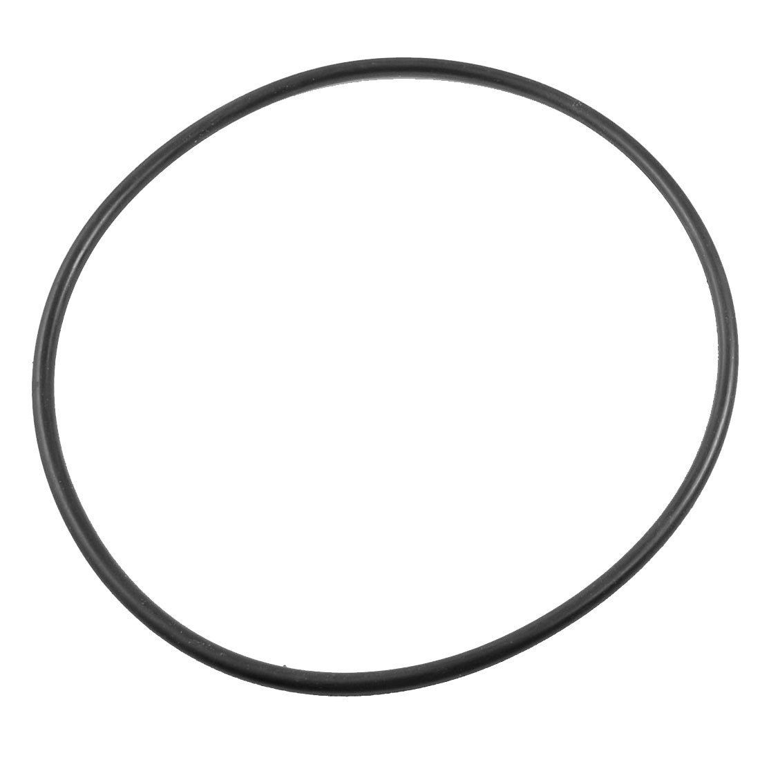 Black 180mm OD 5.7mm Thickness Nitrile Rubber O-ring Oil Seal Gasket