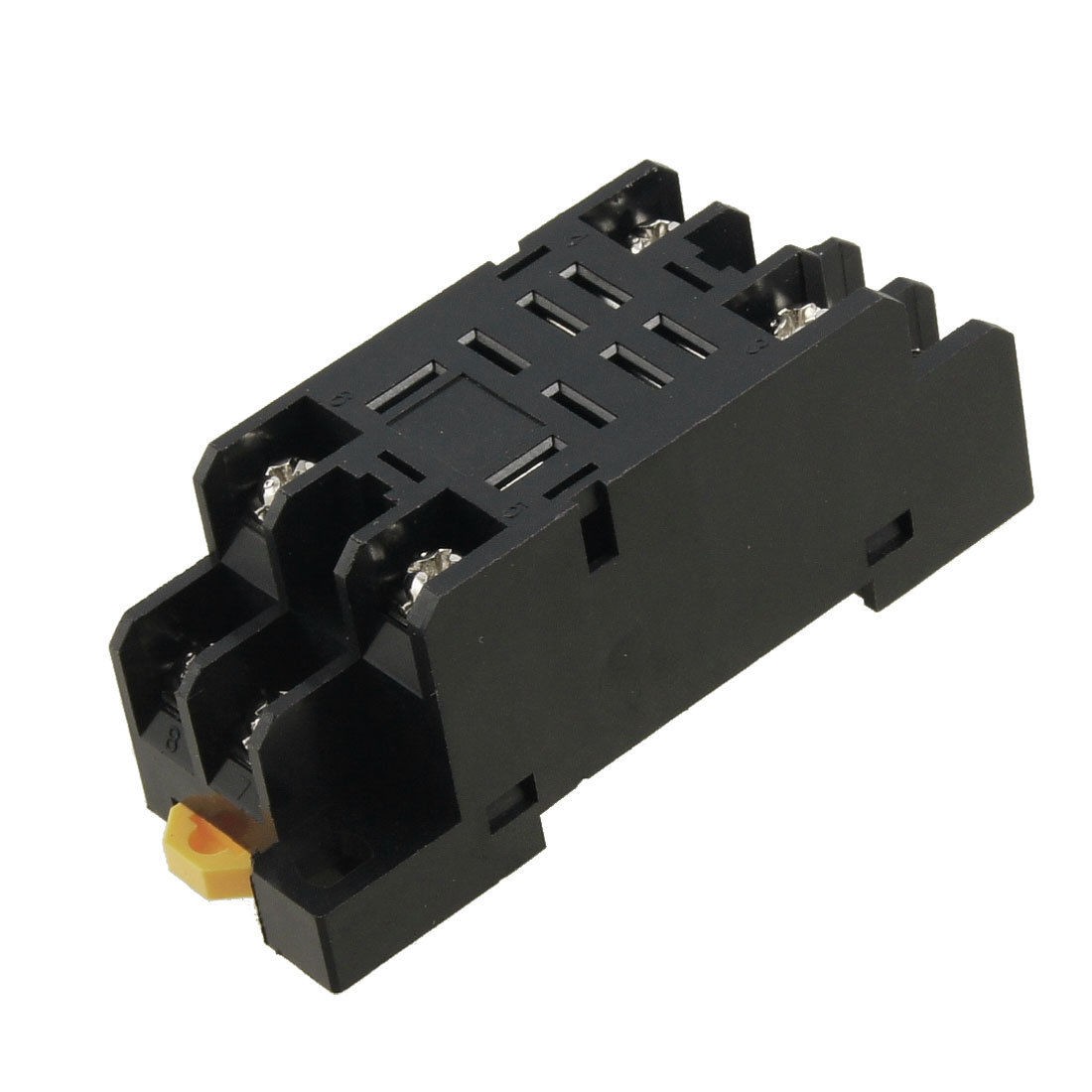 PTF-08A1 DIN Rail Power Relay Socket Base 8 Pin for LY2 HH62P QX-13F