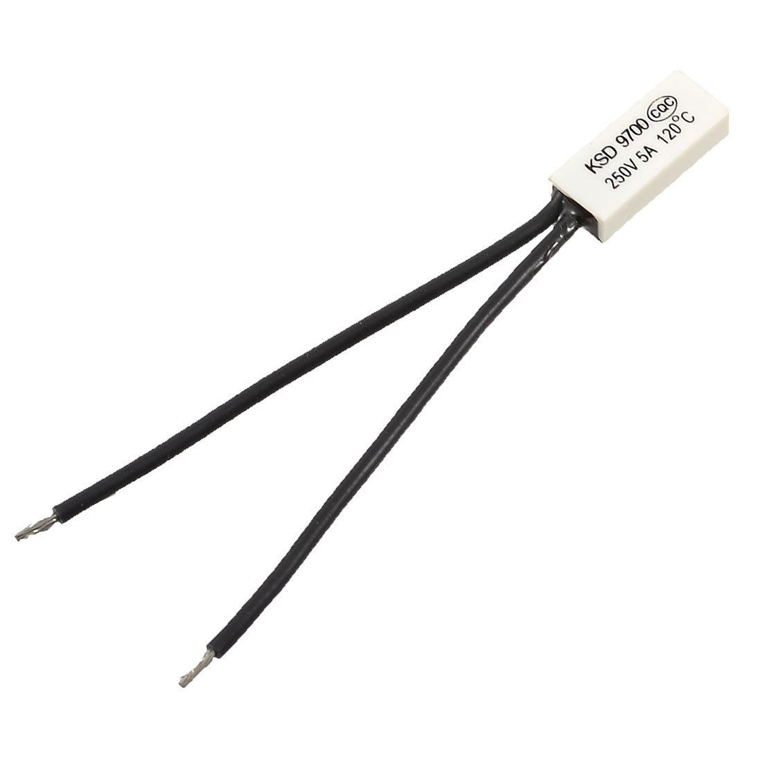 KSD9700 2 Wired 120 Celsius Temperature Switch Thermostat Normal Close NC