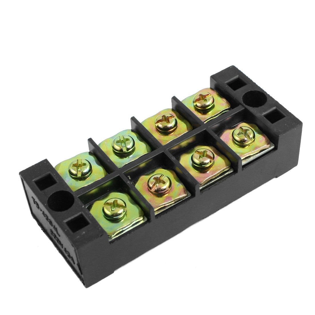 600V 45A Double Row 4 Position Terminal Barrier Blocks Connector TB 4504L