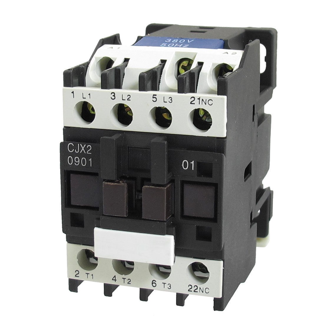 CJX2-0901 660V 3 Poles 3P NC 35mm DIN Rail AC Contactor 380V Coil