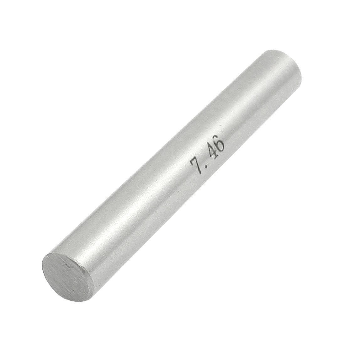 7.46mm Dia Tungsten Carbide Cylinder Pin Gage Gauge 50mm Length