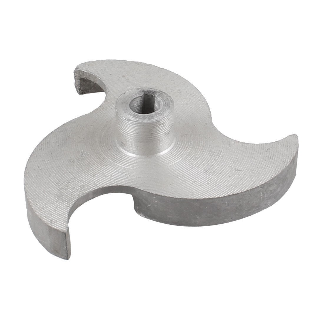 0.39" Hole Dia Aluminum Alloy Pump Impeller Sand Casting Part