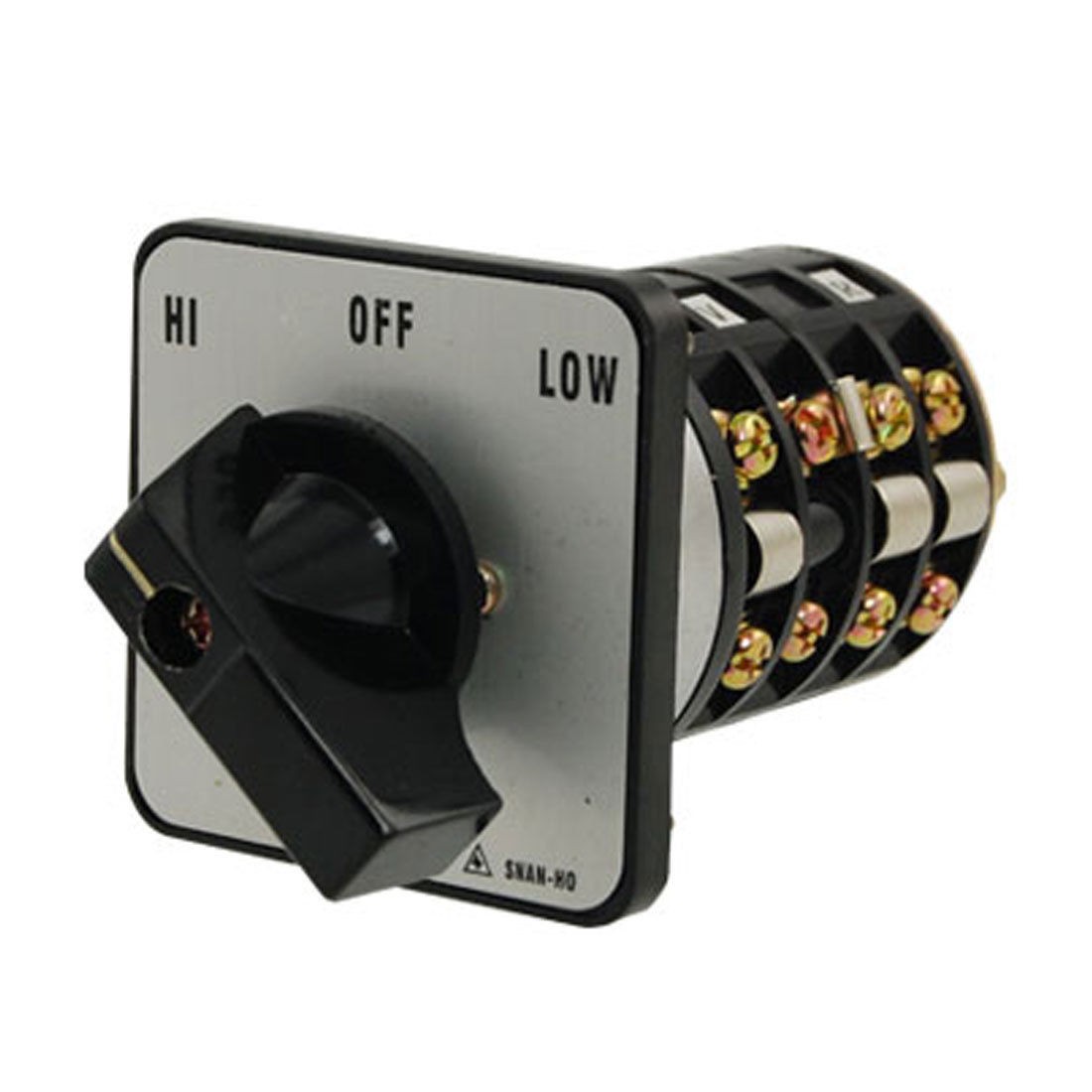 HI-OFF-LOW Position Rotary Selector Change Over Switch