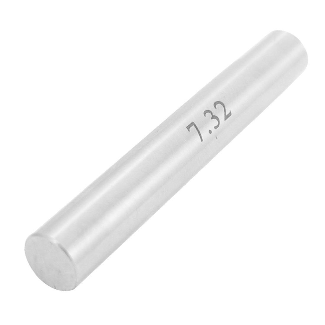 Electronic Industry 7.32mm Diameter 50mm Long Plug Pin Gage Gauge