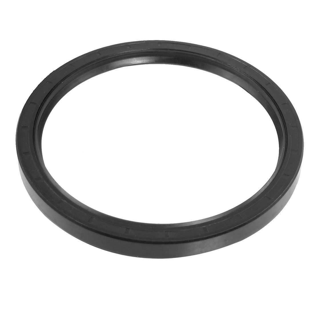 Steel Spring NBR Double Lip TC Oil Seal Black 170mm x 200mm x 16mm
