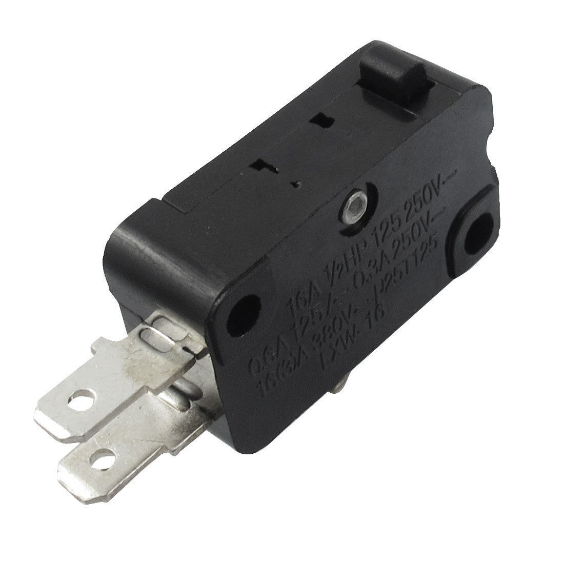 Black NO NC Momentary Limited 3 Terminal Micro Switch