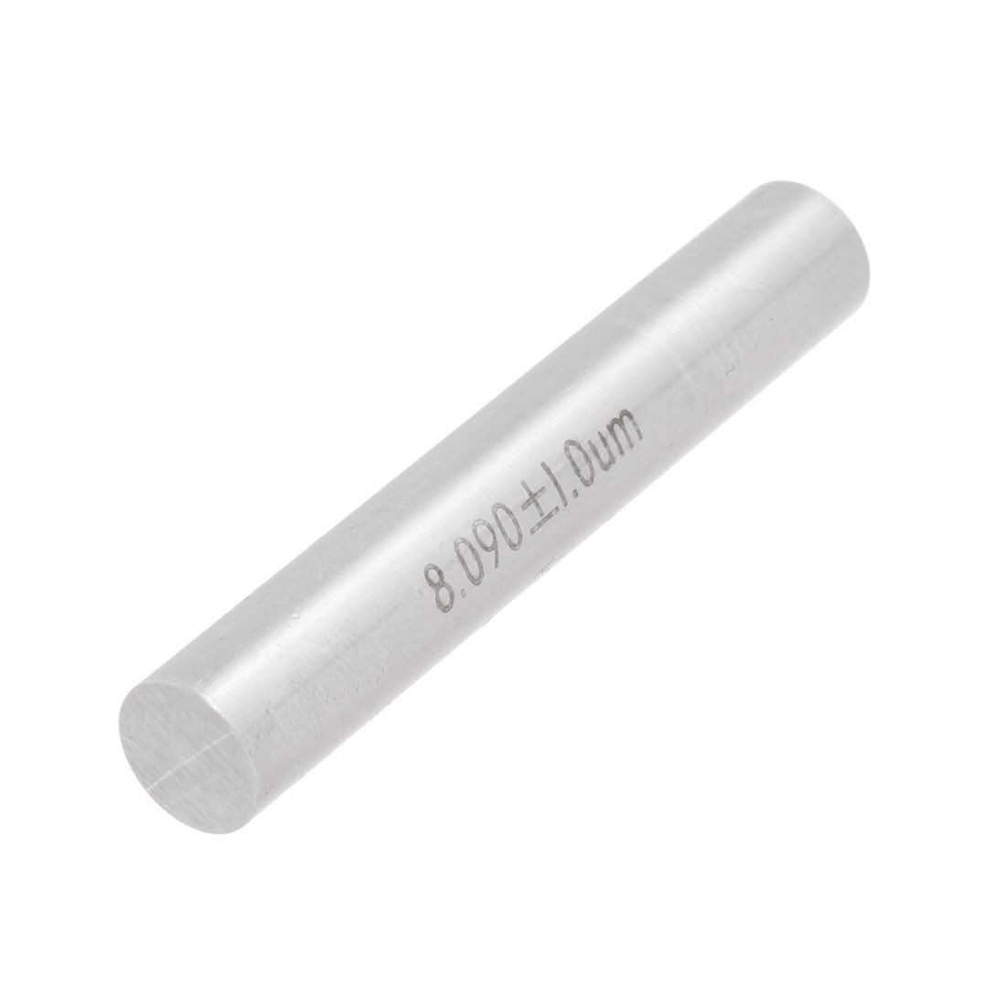 Hole Measuring 8.09mm x 50mm Pin Gage Gauge w Plastic Cylindrical Box