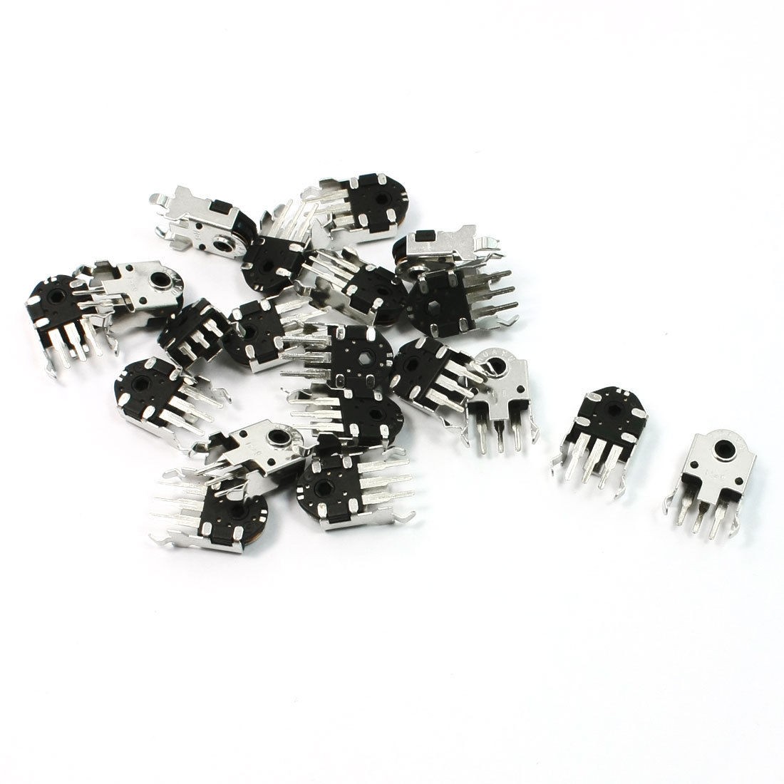 20 Pcs Tactile Push Button Switch 3 Terminals 15 x 11 x 6mm