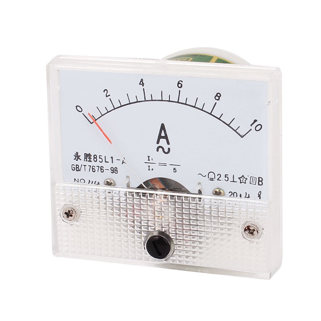 85L1 A AC 0 10A Panel Analog Ammeter Current Testing Meter Gauge 2 5 Class