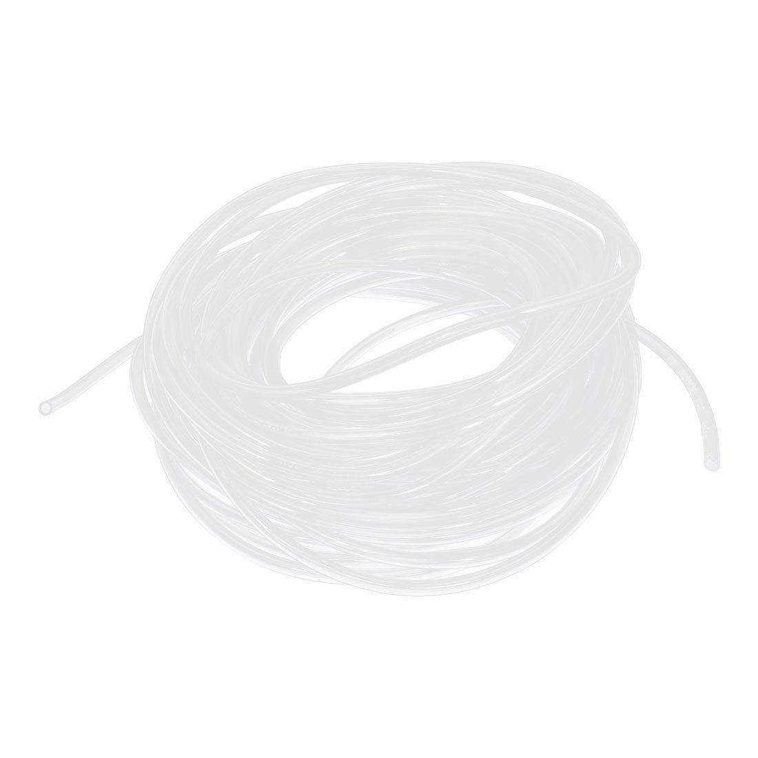 PU Air Tubing Hose 4mm x 6mm Flexible Fuel Gas Line Pneumatic Tube Clear 20M