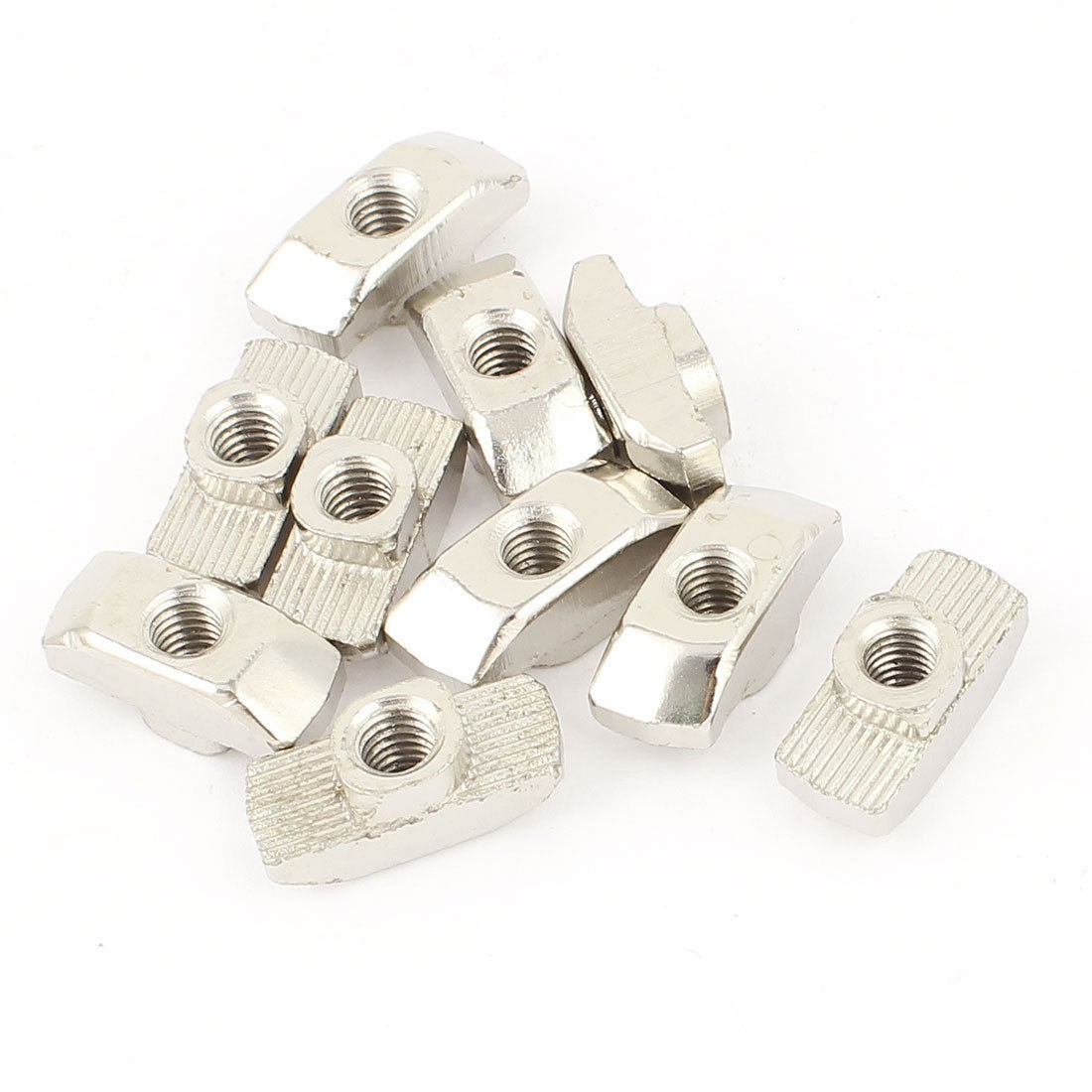 10pcs 40 Series Compatible Drop in Type M5 T Slot Nuts 19 5mmx8mmx7 5mm