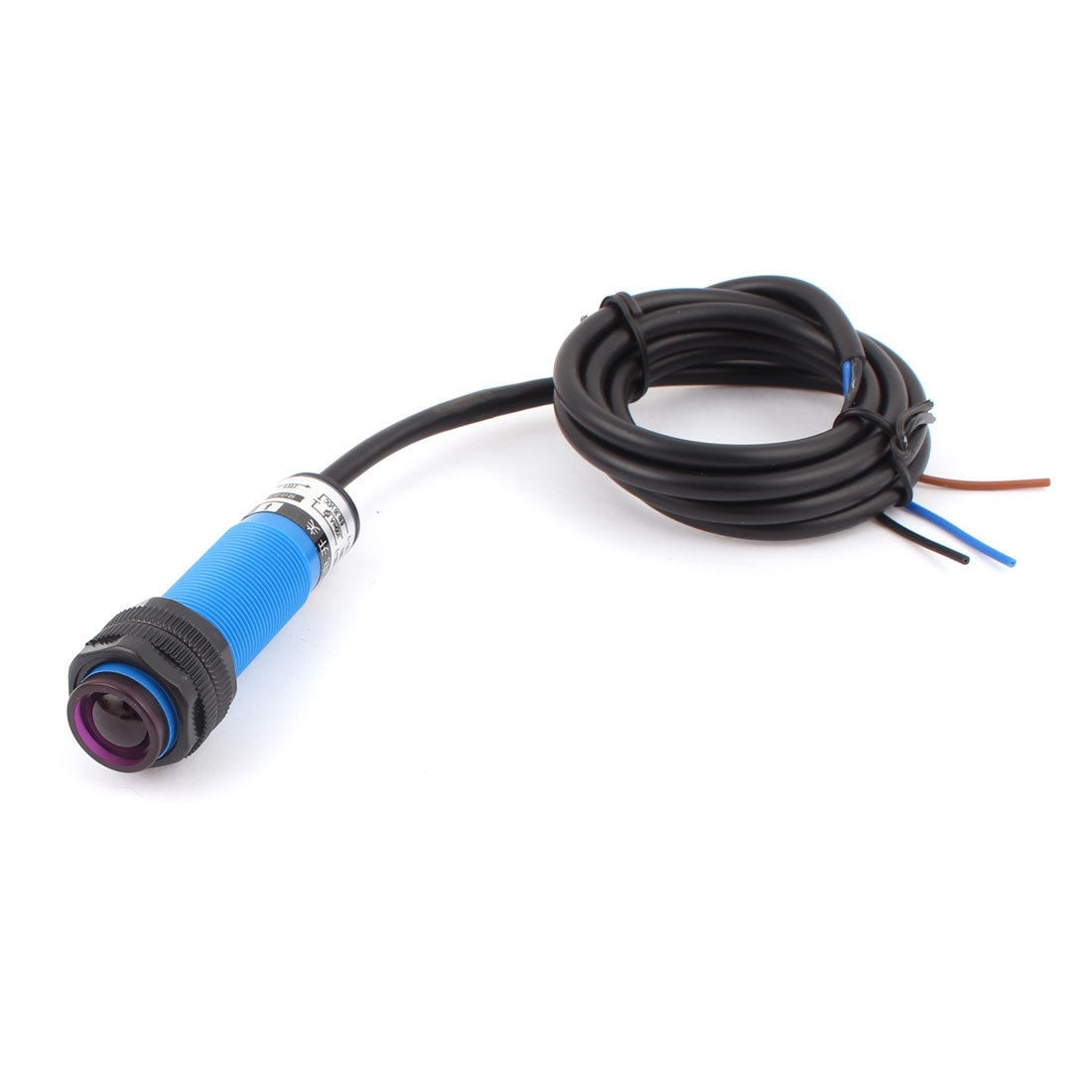 DC 6-36V NPN NO 5M Detection Infrared Sensor Photoelectric Detect Switch 2 Pcs