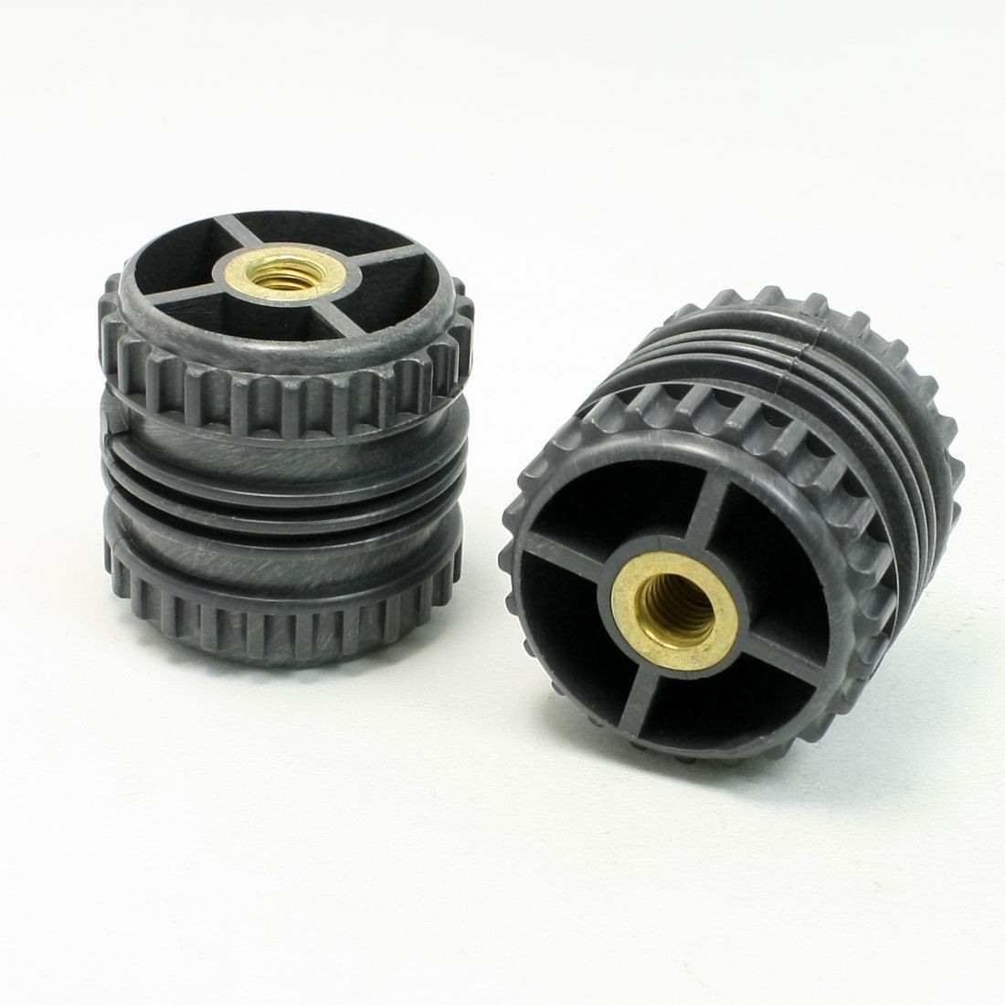 2 x GGD50*50 10mm Diameter Thread Busbar Insulators Supports Black