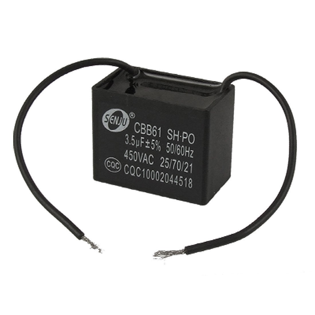 AC 450V 3.5uF 5% Ceiling Fan Motor Run Capacitor Uwrja