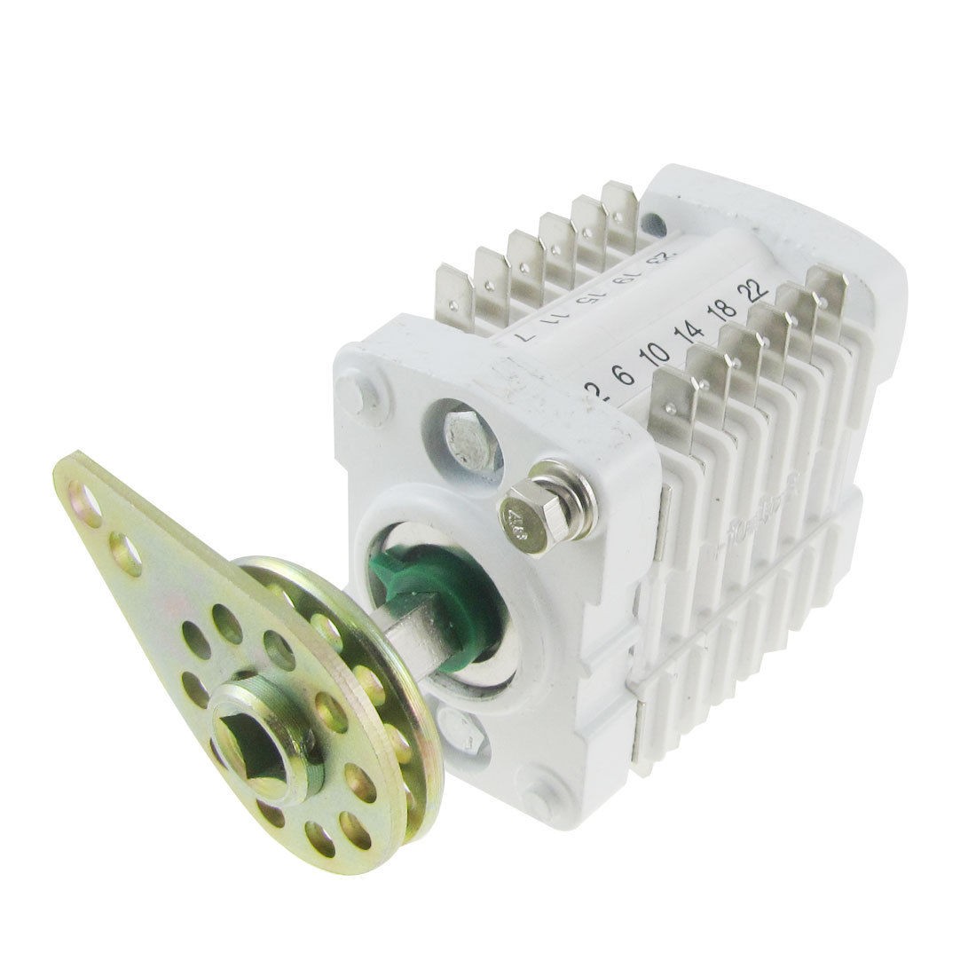 F10-12 AC 220V 380V 10A 6NO 6NC Auxiliary Switch New