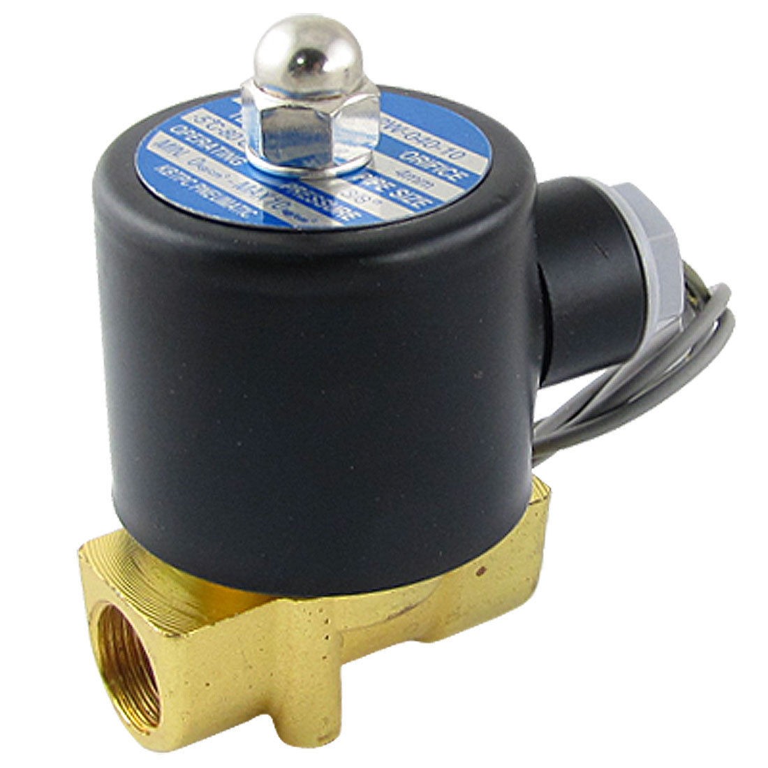 DC 24V 2 Way 2 Position Pneumatic Solenoid Valve 2W 040 10