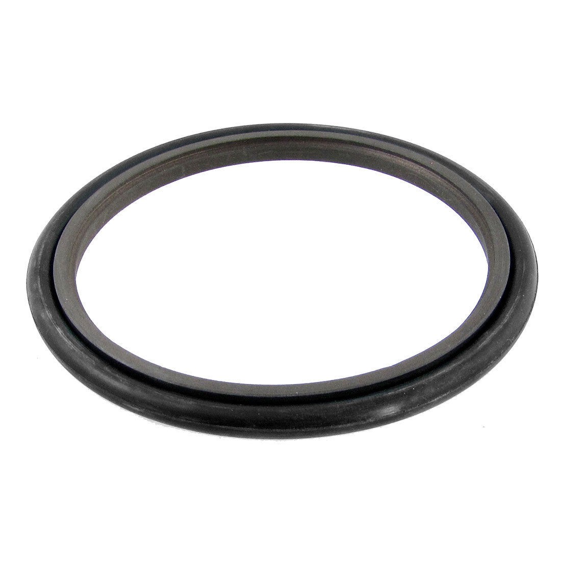 Piston Rod 75x90.1x6.3mm PTFE NBR Step Seal Gasket Black Brown
