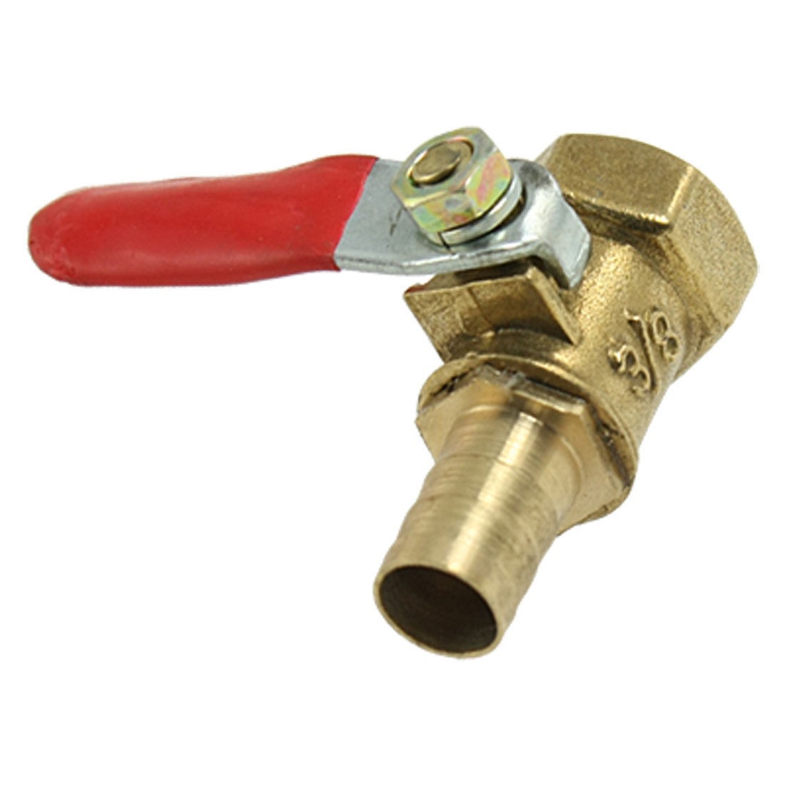 19/32" Female Thread 10mm Hole Tail OD Gas Pneumatic Ball Valve