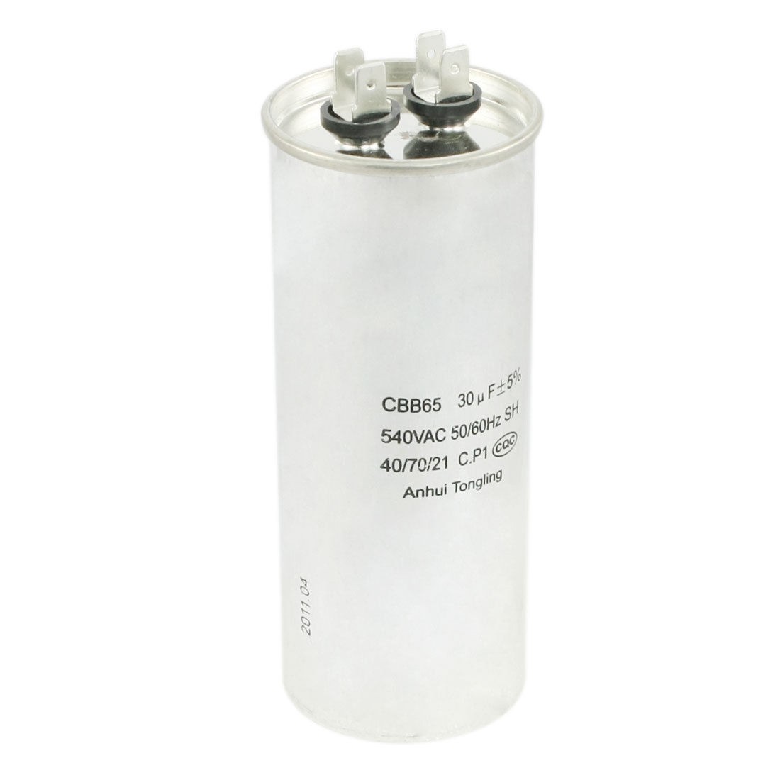 CBB65 30uF AC 540V 50/60Hz Screw Terminal Type Motor Running Capacitor