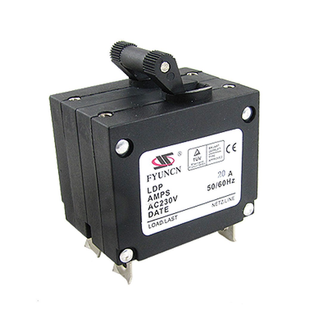 AC230V 20A Double Poles MCB Miniature Circuit Breaker