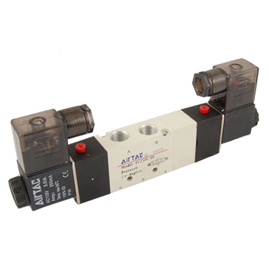 AC110V Double Head 3 Position Close Type Solenoid Valve