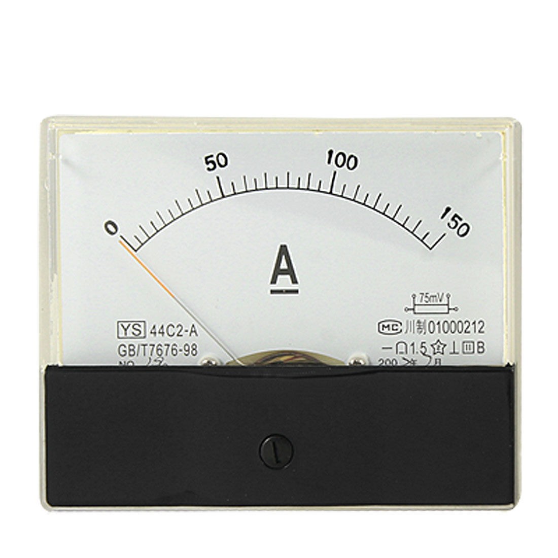 44C2 0-150A DC Current Panel Meter without 75mV Shunt