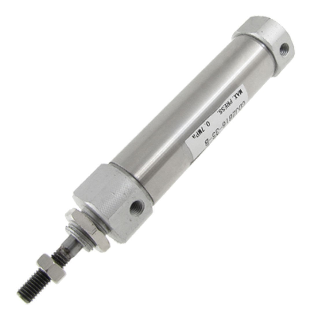 Single Rod Dual Acting 0 7Mpa Air Cylinder 16mm 5 8" Bore 35mm 1 3 8" Stroke