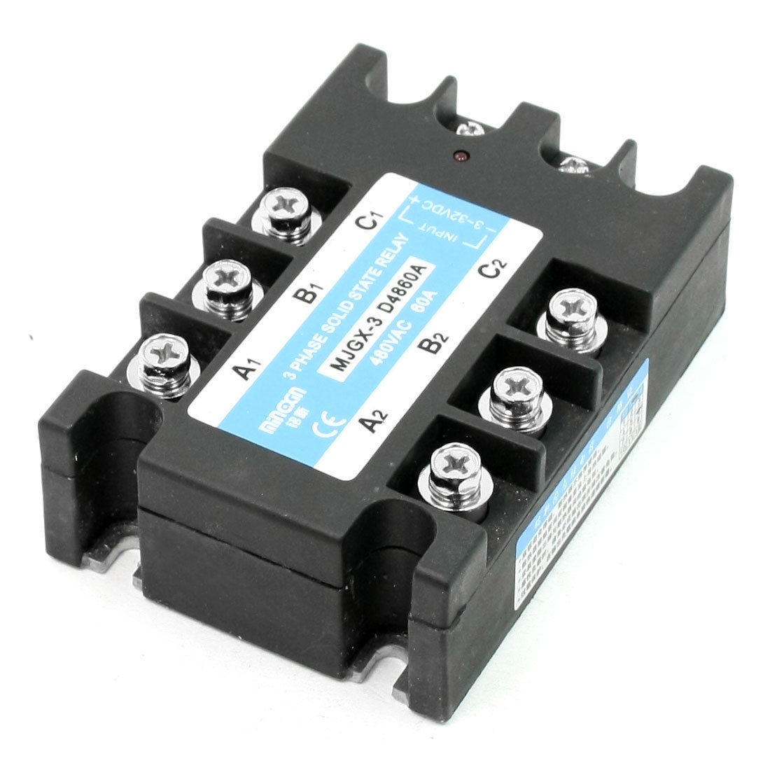 DC to AC Three Phase Solid State Relay MJGX-3 D4860A 480VAC 60A