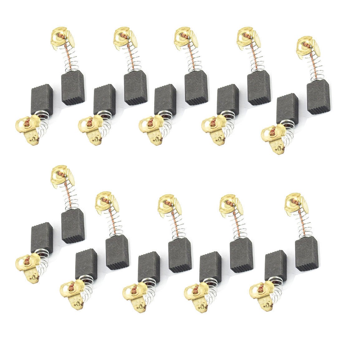 10 Pair 12mm x 8mm x 5mm Power Tool Motor Carbon Brush