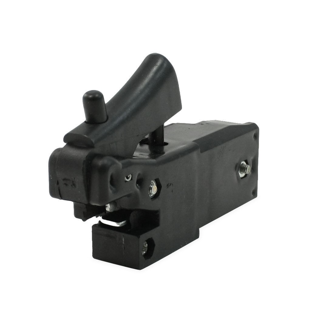 AC 250V 10A DPST NO Manual Lock on Electric Tool Trigger Switch