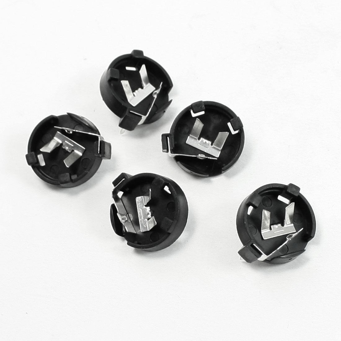 5 Pcs Coin Button Cell Battery Holders for CR1220 LIR1220