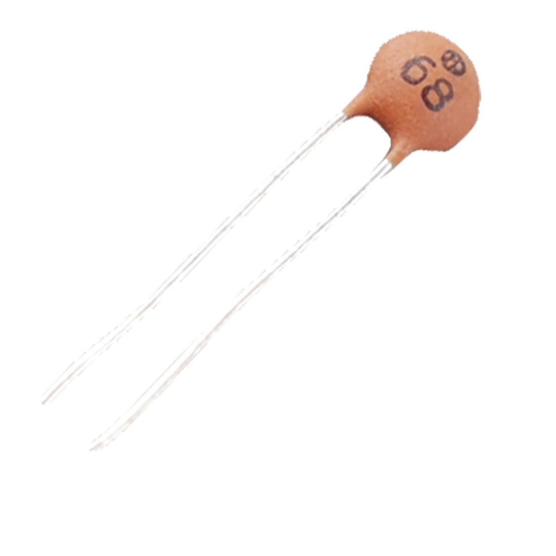 100 x 68pF 50V DIP Low Voltage Ceramic Disc Capacitors