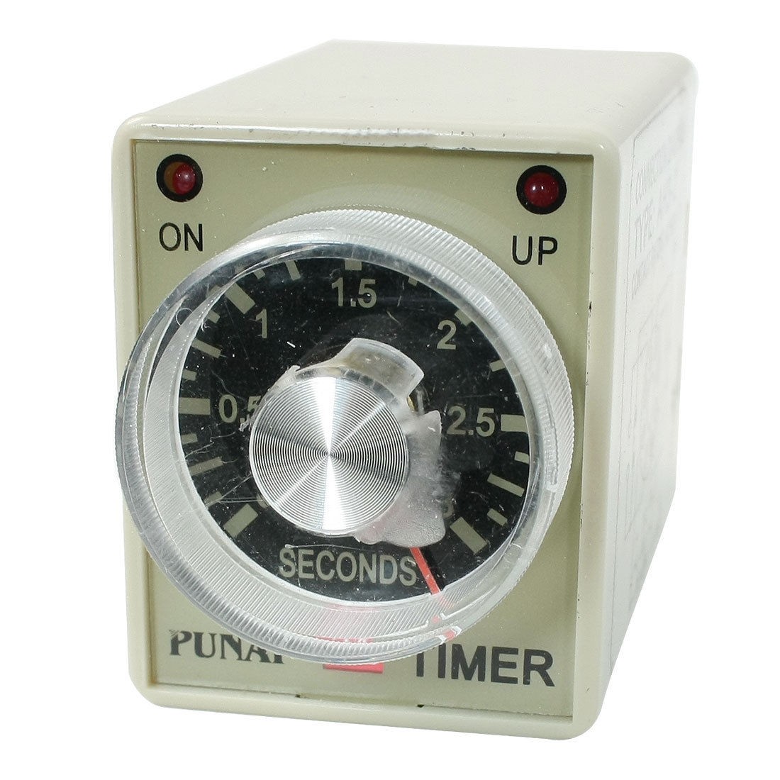 AH3-2 DC 24V 8 Pins DPDT 0-3 Seconds 10S Power on Delay Timer Time Relay