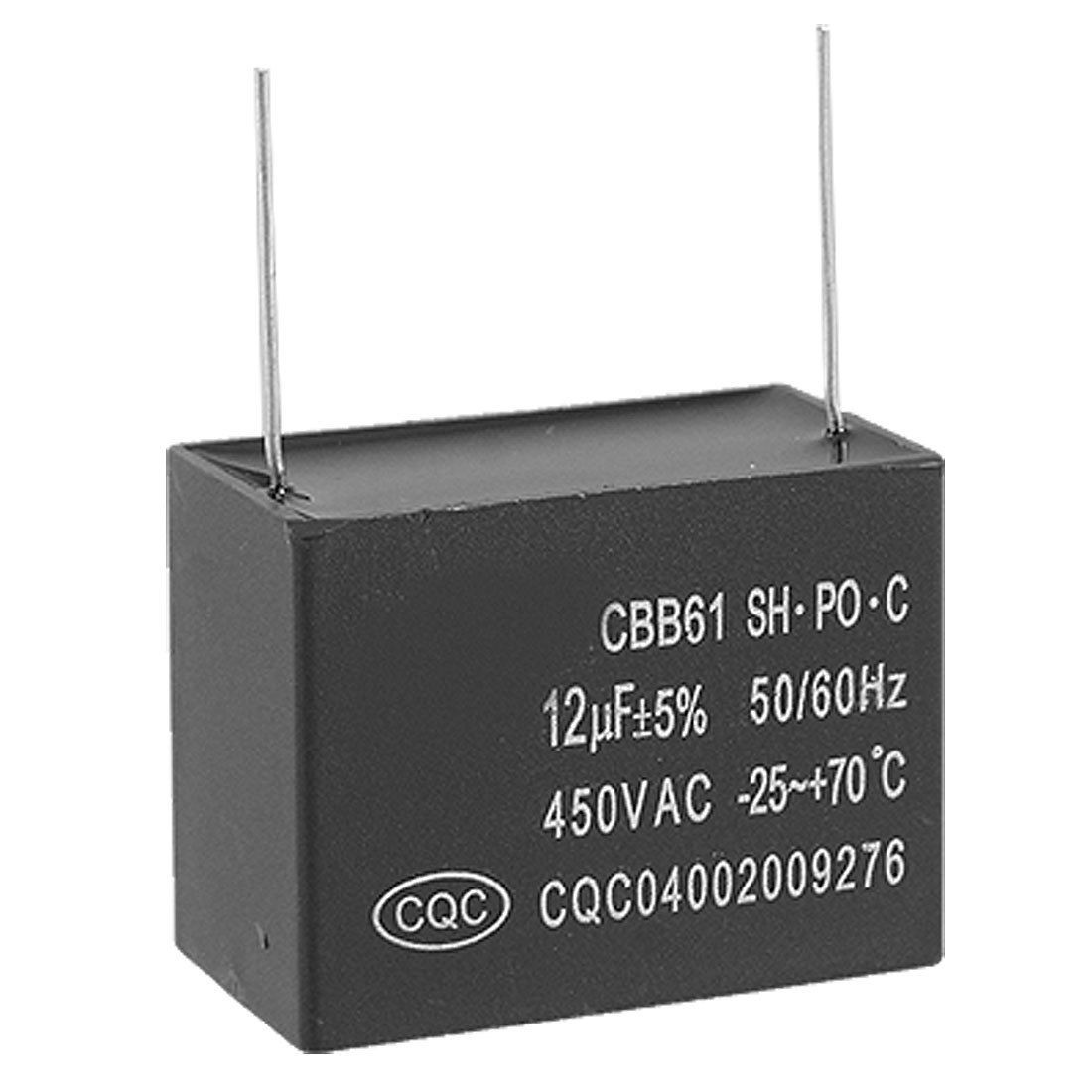 450V 12uF Polypropylene Film Motor Run Capacitor Morjs