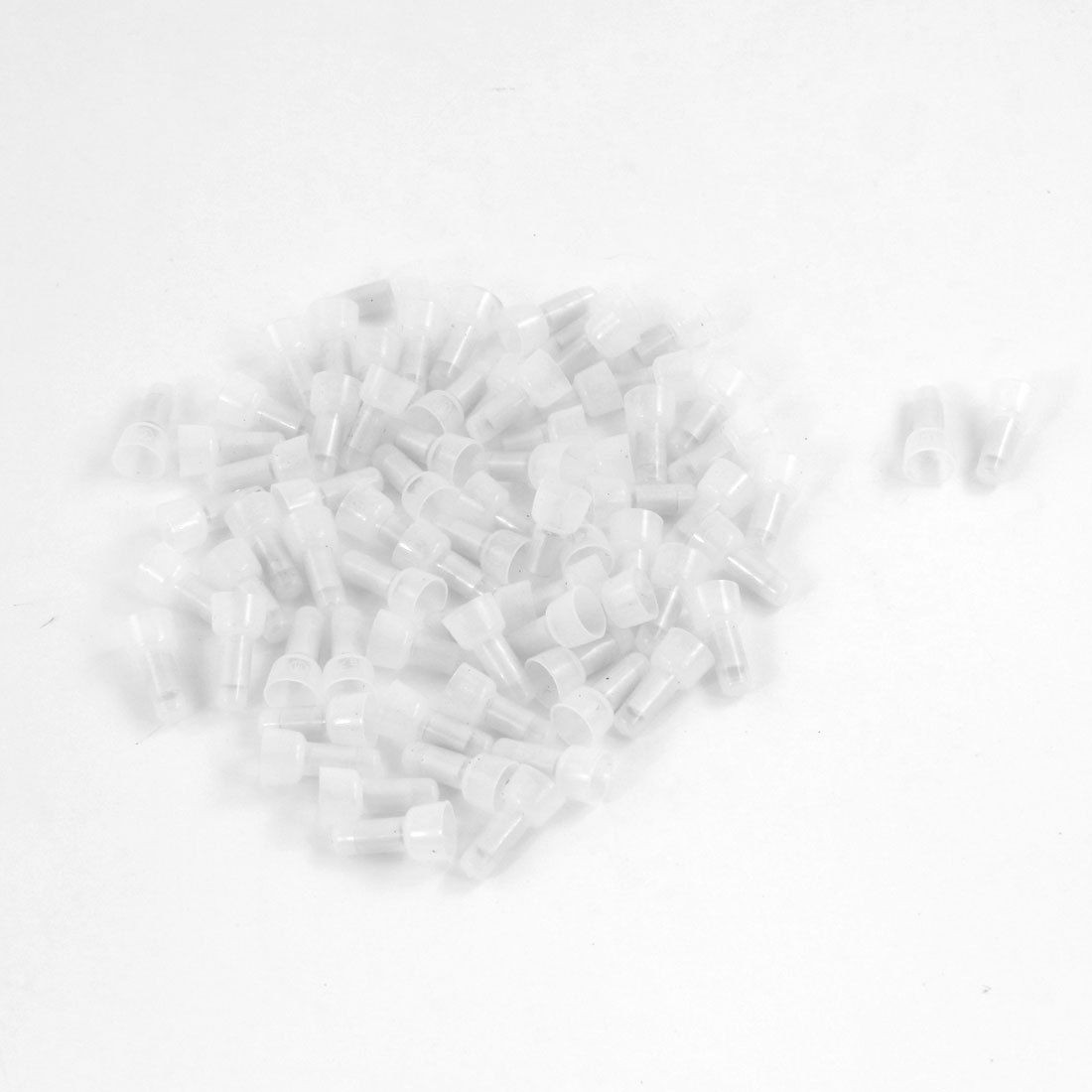 70 Pcs 4mm Diameter CE2 Protective Closed End Wire Crimp Connectors