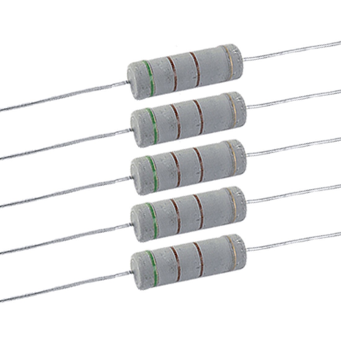 10 x 5W 700V 510 ohm Metal Oxide Film Resistors 5 Watt