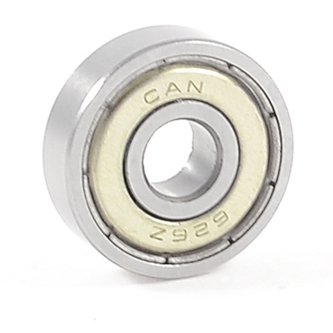 Metal 19mm x 6mm x 6mm Rollerblade Sealed Deep Groove Ball Bearing 626Z